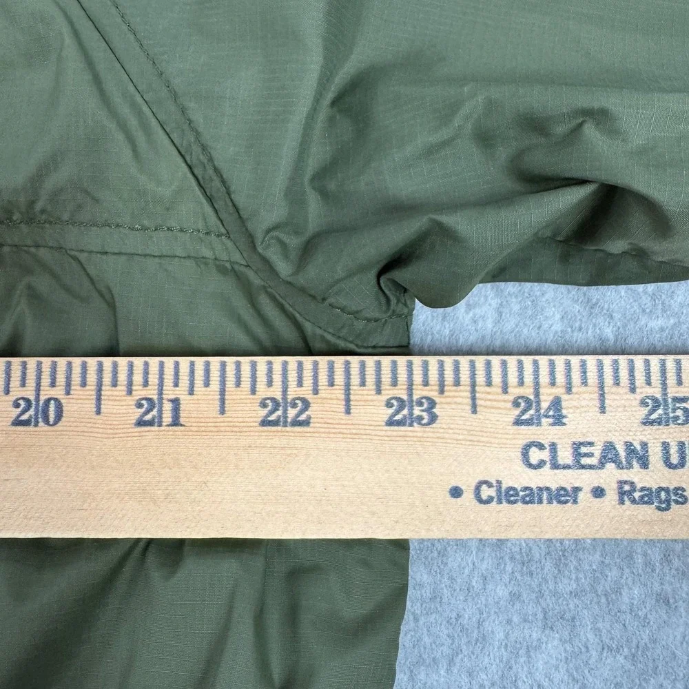 SCOTTeVEST Jacket Mens Large Green TEC Travel Windbreaker Full Zip Lightweight